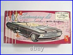 Original Vintage Amt 1962 Ford Fairlane 2dr Sedan Complete Open Kit K162 L@@k