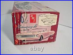 Original Vintage Amt 1962 Nova Convertible Complete Open Kit K 7012 L@@k