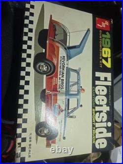 Original Vintage Amt 1967 Chevy Fleetside Custom Sport Truck Original Vintage Amt 1967 Chevy Fleetside Custom Sport Truck