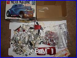 PLASTIC CAR MODEL (14) PARTS PIECES LOT OF MISC. AMT MPG MONOGRAM 50's 60's 70's
