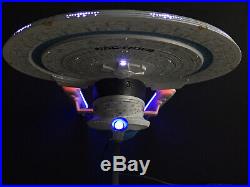 PRO BUILT 1/1000 Enterprise B FULL LIGHTING Prop Replica Star Trek