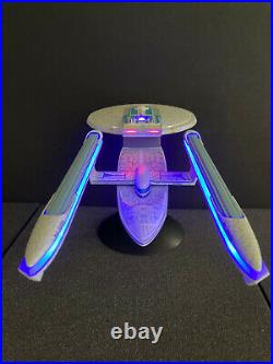 PRO BUILT USS Excelsior NX-2000 1/1000 Scale Prop Replica Star Trek LED LIGHTING