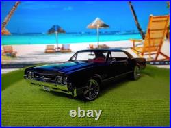 Plastic model car kits built