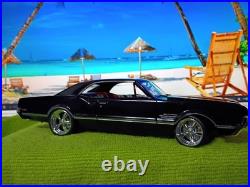 Plastic model car kits built