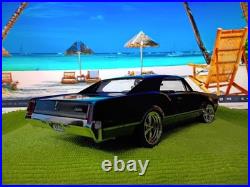 Plastic model car kits built