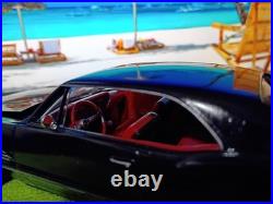 Plastic model car kits built