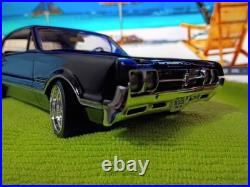 Plastic model car kits built