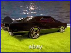 Plastic model car kits built