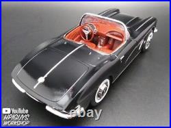 Platts AMT 1/25 1962 Chevrolet Corvette 3in1 Plastic Model AMT1318