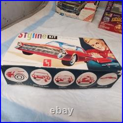 Polar Lights Great American Rides AMT Styline 73 Caprice Customizing Kit Lot Car Polar Lights Great American Rides AMT Styline 73 Caprice Customizing Kit Lot Car