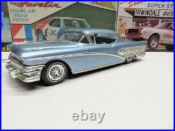 Pro Built Amt 1958 Buick Roadmaster Hardtop Model Look