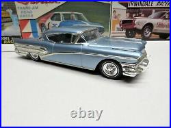 Pro Built Amt 1958 Buick Roadmaster Hardtop Model Look