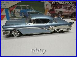 Pro Built Amt 1958 Buick Roadmaster Hardtop Model Look