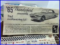 Quality Built assembled AMT 1965 Ford Thunderbird Convertible Kit 125 #6215-150