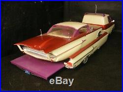 RADICAL 1960 CHEVY IMPALA SHOW CAR WithMATCHING HAULER FOLD DOWN SIDES -junkyard