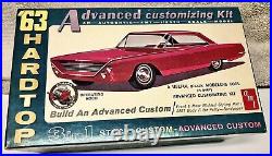RARE 1963 AMT ANNUAL #6123-200 1963 Ford Galaxie 500 XL. Screw Chassis. NOS. Box
