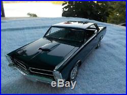 RARE 1965 Pontiac GTO dealer promotional model in Blue Charcoal mint condition