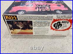 RARE 1977 AMT Kiss Custom Chevy Van Model Kit Sealed Bags Open Box UNBUILT