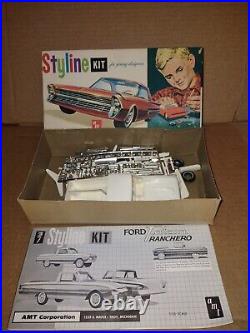 RARE AMT 1961 FORD RANCHERO STYLINE KIT With Original Box