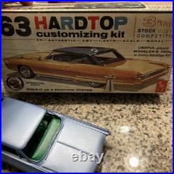 RARE AMT 1963 LIINCOLN CONTINENTAL HARDTOP 1/25 as seen