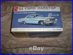 RARE AMT 1964 Ford Galaxie 500XL Hardtop 1/25 Scale Model Kit AWESOME L@@K