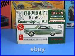 RARE AMT# S-722-200 1962 CHEVROLET IMPALA SPORT COUPE ANNUAL UNBUILT NICE 3 in 1