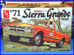 Rare Amt# T120-225 1971 Gmc Sierra Grande Pickup Annual From 1971 Sealed Inside