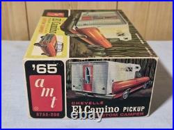 RARE ORG 1/25 AMT'65 CHEVELLE EL CAMINO PICKUP CUSTOM CAMPER 8735-200 MIB 60s RARE ORG 1/25 AMT'65 CHEVELLE EL CAMINO PICKUP CUSTOM CAMPER 8735-200 MIB 60s