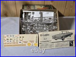 RARE ORG 1/25 AMT'65 CHEVELLE EL CAMINO PICKUP CUSTOM CAMPER 8735-200 MIB 60s