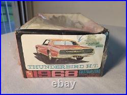 RARE Original 1/25 AMT 68 THUNDERBIRD H. T. 6228-200 NOS FACTORY SEALED 1960s