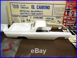 RARE Original AMT 1969 Chevy El Camino Soap Box Derby Champion Mint Kit