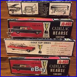 RARE VINTAGE 1/25 Scale 1966 Cadillac JO-HAN Hearse Model Kit UNBUILT REVELL AMT