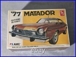 RARE Vintage 1/25 AMT'77 AMC MATADOR T480 NEW OLD STOCK FACTORY SEALED 1970s