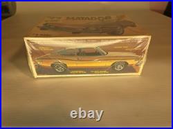RARE Vintage 1/25 AMT'77 AMC MATADOR T480 NEW OLD STOCK FACTORY SEALED 1970s