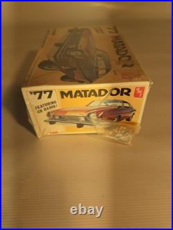 RARE Vintage 1/25 AMT'77 AMC MATADOR T480 NEW OLD STOCK FACTORY SEALED 1970s