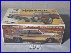 RARE Vintage 1/25 AMT'77 AMC MATADOR T480 NEW OLD STOCK FACTORY SEALED 1970s