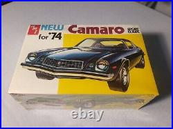 RARE Vintage 1/25 AMT NEW for'74 CAMARO SPORT COUPE FACTORY SEALED 1970s MINT