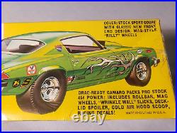 RARE Vintage 1/25 AMT NEW for'74 CAMARO SPORT COUPE FACTORY SEALED 1970s MINT