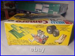 RARE Vintage 1/25 AMT NEW for'74 CAMARO SPORT COUPE FACTORY SEALED 1970s MINT
