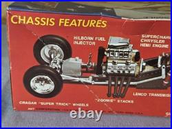 RARE Vintage 1/25 AMT PEANUT 1 MONZA FUNNY CAR #2801 NOS FACTORY SEALED 1970s