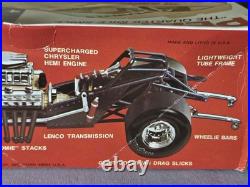 RARE Vintage 1/25 AMT PEANUT 1 MONZA FUNNY CAR #2801 NOS FACTORY SEALED 1970s