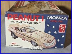RARE Vintage 1/25 AMT PEANUT 1 MONZA FUNNY CAR #2801 NOS FACTORY SEALED 1970s