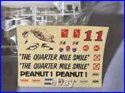 RARE Vintage 1/25 AMT PEANUT 1 MONZA FUNNY CAR #2801 NOS FACTORY SEALED 1970s