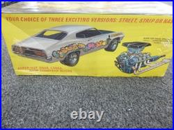 RARE Vintage AMT 1971 Torino Cobra 125 scale Open Box SEALED BAG NICE COMPLETE