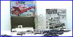 RARE Vintage AMT'62 Chevrolet Apache Pick-up Truck w Trailer Model Kit K732-200