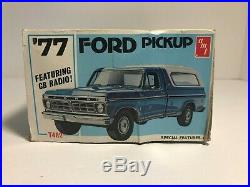 RARE Vintage AMT Ford Pickup Truck 1/25 Scale Model Kit # T482 Made in USA