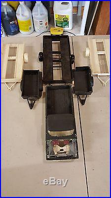 RARE Vintage AMT Pick-up Truck w Trailer Model With 5 DIFFERENT TRAILERS