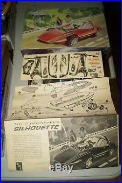 RARITY Vintage 1969 ORIGINAL AMT Bill Cushenbery's Silhouette Model Car Kit