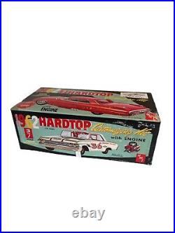 Rare 1962 Hardtop Customizing Kit With Engine AMT Model Corporation 3 In 1 Vi