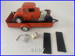 Rare 1963 AMT 3 In 1 Custom Built'63 F100 Truck & Trailer +'32 Ford Hot Rod